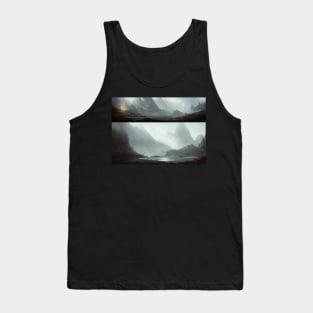 landscape nature wallpaper aestetic dreamland Tank Top